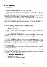 Предварительный просмотр 3 страницы Pacific Sun Power Plug User Manual