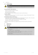 Preview for 12 page of Pacific Ventilation prio 315-400 AC/EC Operation And Maintenance Instructions