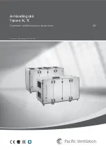 Pacific Ventilation Topvex SC Instructions Manual preview