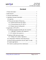 Предварительный просмотр 2 страницы Pacific Wave PW-FE1-4ETH User Manual