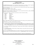 Предварительный просмотр 8 страницы Pacific P-20 Operating & Maintenance Instructions