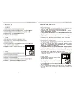 Preview for 10 page of Pacific PR-2101 Use, Care And Installation Manual