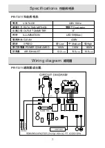 Preview for 9 page of Pacific PR-TS11 Instructions Manual