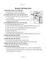 Предварительный просмотр 13 страницы Pacific Proteus 210E Operating & Maintenance Instructions