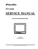 Pacific PTV3606 Service Manual preview