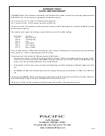 Preview for 9 page of Pacific RAPID VAC Operating & Maintenance Instructions