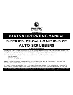 Pacific S Series Parts & Operating Manual preview