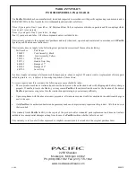 Предварительный просмотр 8 страницы Pacific Sea Ray 170 Operating & Maintenance Instruction Manual