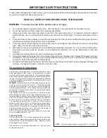 Предварительный просмотр 2 страницы Pacific SeaRay 133 Operating & Maintenance Instructions