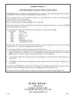 Preview for 8 page of Pacific SeaRay 175DS Operating & Maintenance Instructions