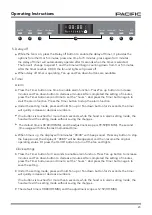 Предварительный просмотр 25 страницы Pacific TruSteam SC9830AS Operating	 Instruction