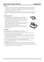 Предварительный просмотр 32 страницы Pacific TruSteam SC9830AS Operating	 Instruction
