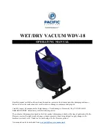 Preview for 1 page of Pacific WDV-18 Operating Manual