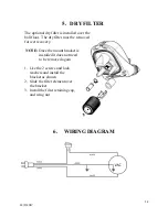 Preview for 12 page of Pacific WDV-18 Operating Manual