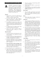 Предварительный просмотр 10 страницы Pacific Wolverine PF7 Owner'S Manual & Operating Instructions