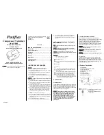 Pacifica 18060 Instruction Manual предпросмотр