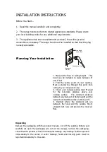 Preview for 4 page of Pacifica IZL106 Instructions Manual