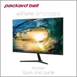 Preview for 1 page of Packard Bell airFrame M27200 Quick Start Manual