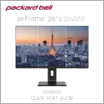 Packard Bell airFrame M28000 Quick Start Manual preview