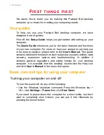 Preview for 4 page of Packard Bell All-in-one Computer User Manual