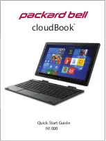 Packard Bell cloudBook Quick Start Manual preview