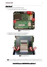 Предварительный просмотр 6 страницы Packard Bell Compasseo 450 Disassembly Manual