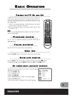 Preview for 9 page of Packard Bell DIGITAL TV  170 / 230 / 300 SW Owner'S Manual