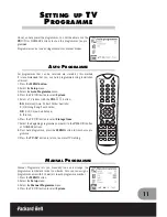 Preview for 11 page of Packard Bell DIGITAL TV  170 / 230 / 300 SW Owner'S Manual