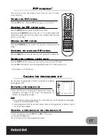 Preview for 17 page of Packard Bell DIGITAL TV  170 / 230 / 300 SW Owner'S Manual