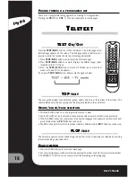 Preview for 18 page of Packard Bell DIGITAL TV  170 / 230 / 300 SW Owner'S Manual