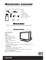 Preview for 109 page of Packard Bell DIGITAL TV  170 / 230 / 300 SW Owner'S Manual