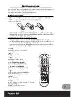 Preview for 111 page of Packard Bell DIGITAL TV  170 / 230 / 300 SW Owner'S Manual