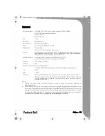 Предварительный просмотр 151 страницы Packard Bell DivX 450 PRO User Manual