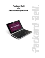 Предварительный просмотр 1 страницы Packard Bell DOT S series Disassembly Manual