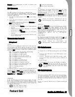 Предварительный просмотр 59 страницы Packard Bell DVX 460 User Manual