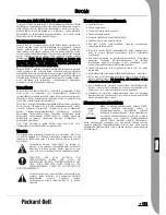 Предварительный просмотр 111 страницы Packard Bell DVX 460 User Manual