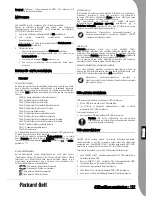 Предварительный просмотр 119 страницы Packard Bell DVX 460 User Manual