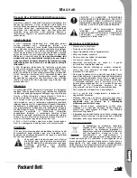 Предварительный просмотр 149 страницы Packard Bell DVX 460 User Manual