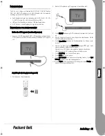 Предварительный просмотр 61 страницы Packard Bell DVX 461 Manual