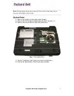 Предварительный просмотр 7 страницы Packard Bell EasyNote BU Series Disassembly Manual