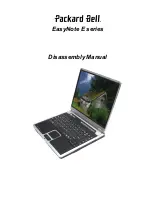 Packard Bell EasyNote E Series Disassembly Manual preview