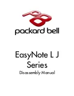 Предварительный просмотр 1 страницы Packard Bell EasyNote L J Series Disassembly Manual