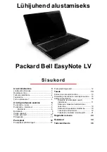 Предварительный просмотр 803 страницы Packard Bell EasyNote LV Quick Start Manual