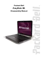 Packard Bell EasyNote ML Disassembly Manual preview