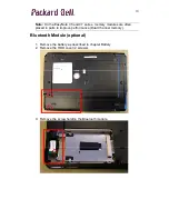 Preview for 10 page of Packard Bell EasyNote MV Disassembly Manual