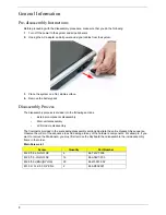 Предварительный просмотр 8 страницы Packard Bell EasyNote NJ Series Disassembly Manual