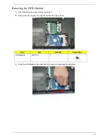 Предварительный просмотр 17 страницы Packard Bell EasyNote NJ Series Disassembly Manual