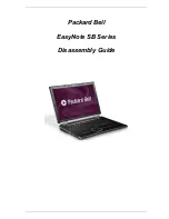 Preview for 1 page of Packard Bell EasyNote SB Series Disassembly Manual