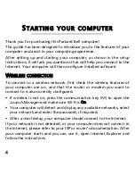 Preview for 4 page of Packard Bell EasyNote TS User Manual