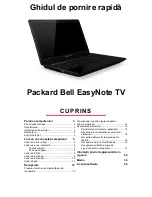 Preview for 615 page of Packard Bell EasyNote TV Manual